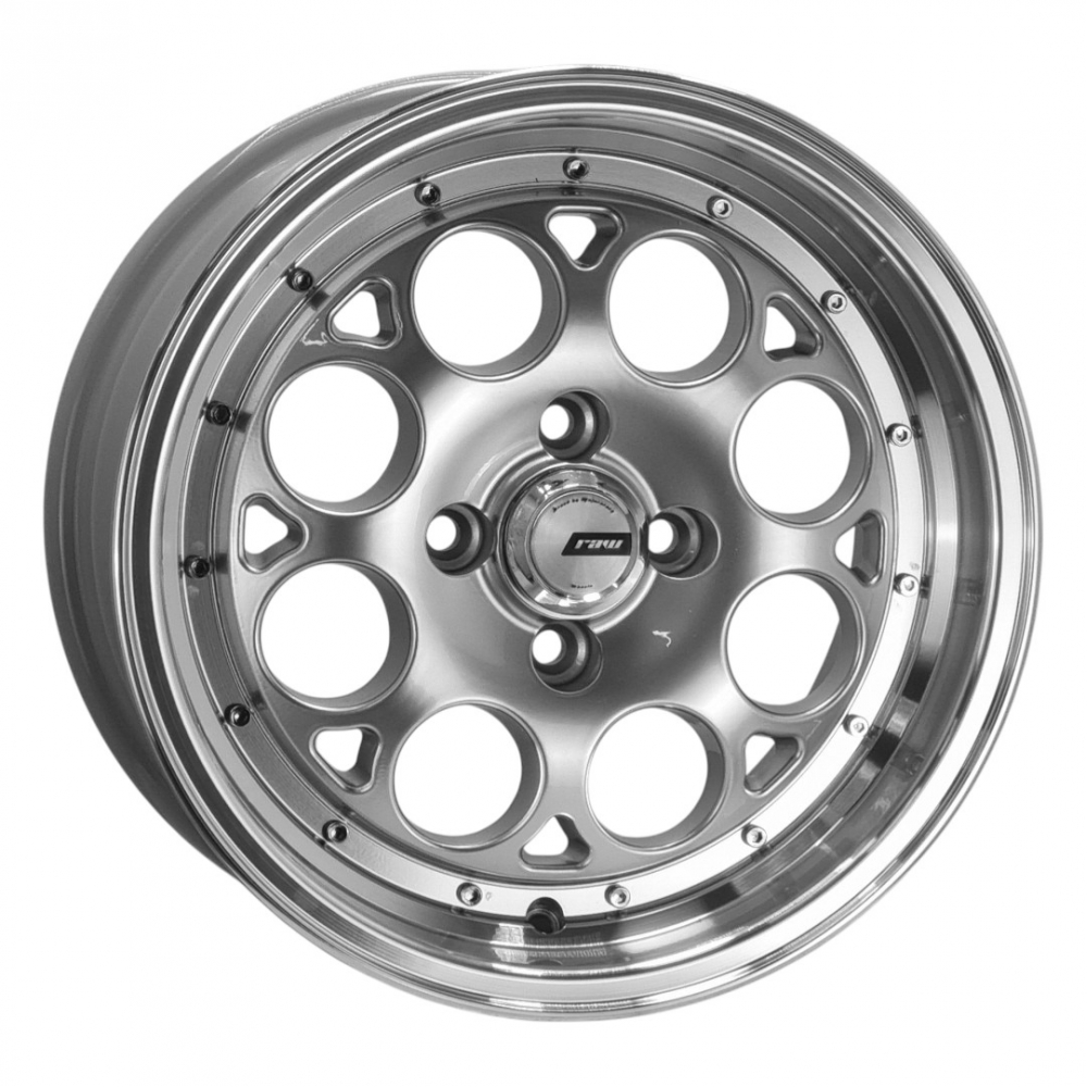 RODA RAW WELD AVID 1 PRATA 15\