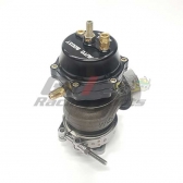 VALVULA DE ALÍVIO WASTEGATE W45 45MM COM FLANGE 3 FUROS - AUTO BOOST - PRATA