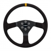 VOLANTE R SPAK PRETO SUEDE INDICADOR AMARELO - LOWV