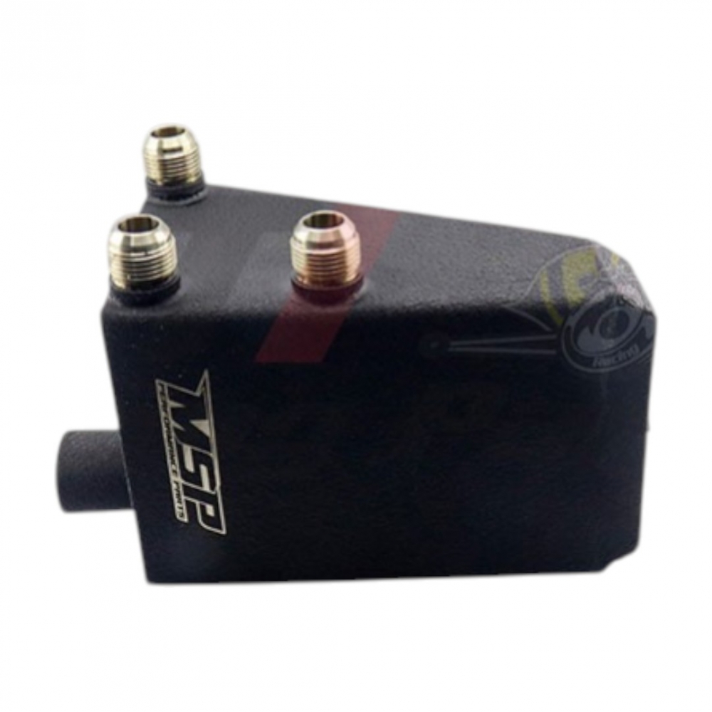 RESERVATÓRIO RESPIRO DE ÓLEO VW GOL G1 4L INOX SUPORTE ORIGINAL PRETO TEXTURIZADO - MSP