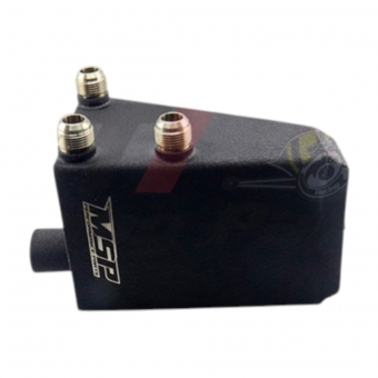 RESERVATÓRIO RESPIRO DE ÓLEO VW GOL G1 4L INOX SUPORTE ORIGINAL PRETO TEXTURIZADO - MSP