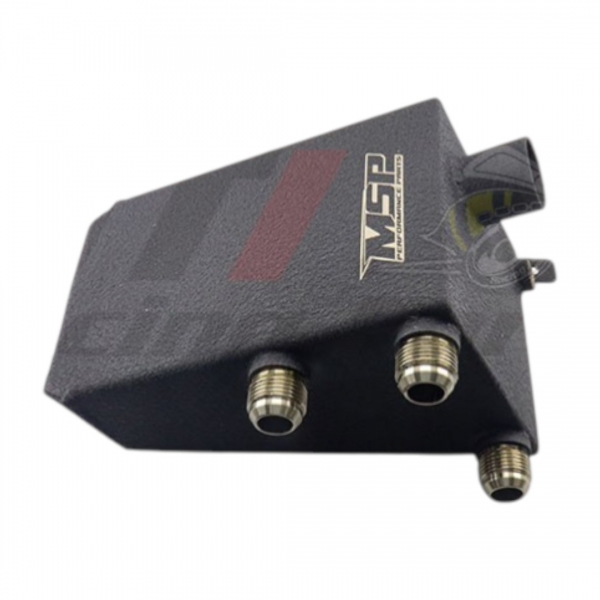 RESERVATÓRIO RESPIRO DE ÓLEO VW GOL G1 4L INOX SUPORTE ORIGINAL PRETO TEXTURIZADO - MSP