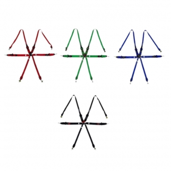 CINTO 6 PONTOS 3\" / 2\" COMPATIVEL HANS FIA 8853-2016 - METAL HORSE