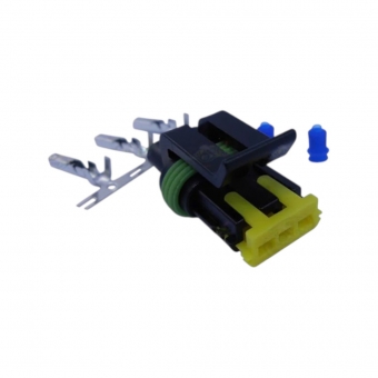 KIT CONECTOR 3 VIAS BOBINA FUELTECH CDI ETE6733 (ETE7733)