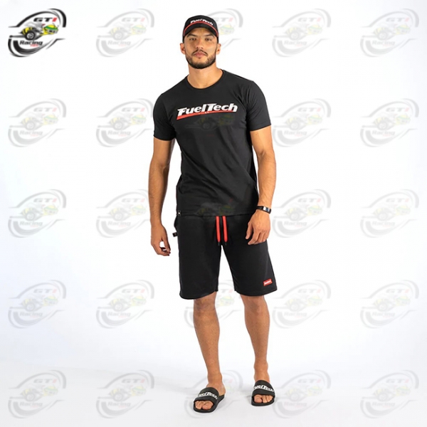 CAMISETA FUELTECH PRETA CLASICA - M
