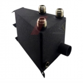 RESERVATÓRIO RESPIRO DE ÓLEO VW GOL G1 4L INOX SUPORTE ORIGINAL PRETO TEXTURIZADO - MSP