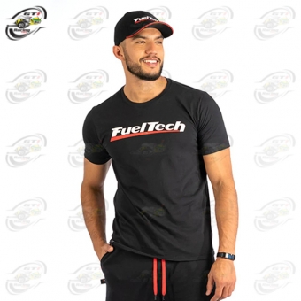 CAMISETA FUELTECH PRETA CLASICA