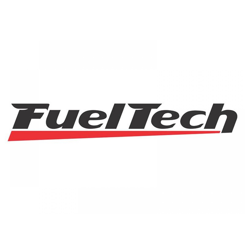 ADESIVO FUELTECH PRETO / VERMELHO 45 CM