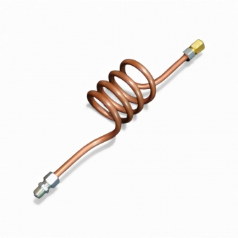 SERPENTINA PARA CONTRA PRESSÃO DE ESCAPE ESPIRAL - GTI RACING