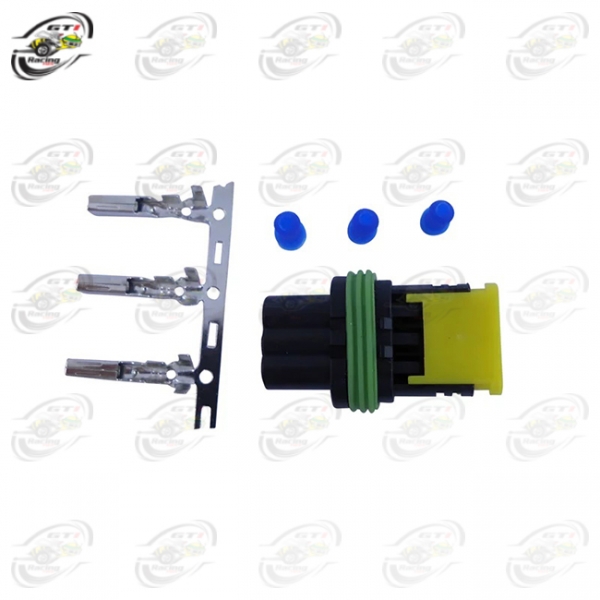 KIT CONECTOR 3 VIAS BOBINA FUELTECH CDI ETE6733 (ETE7733)