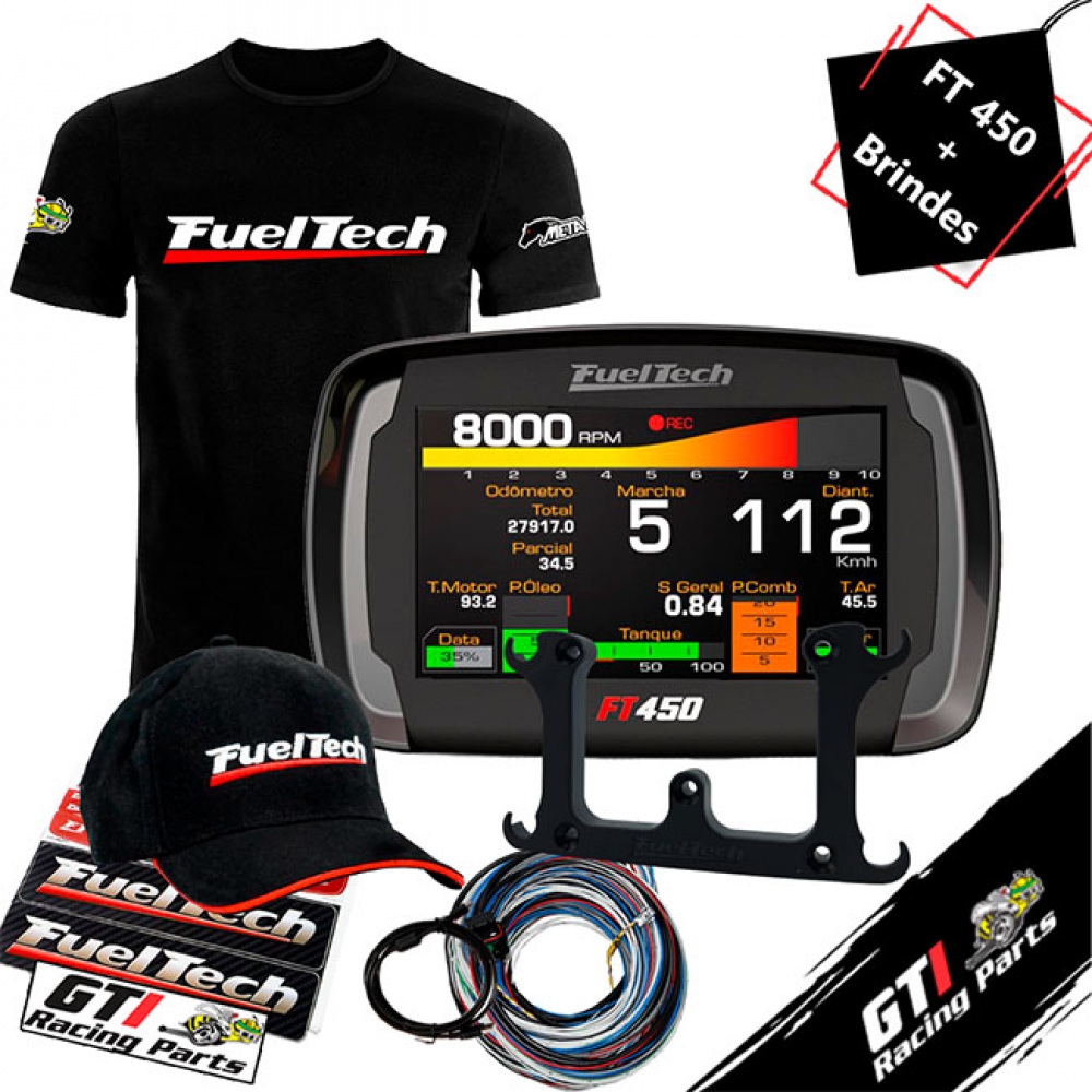 INJECAO PROGRAMAVEL FT450 SFI + CHICOTE 6M