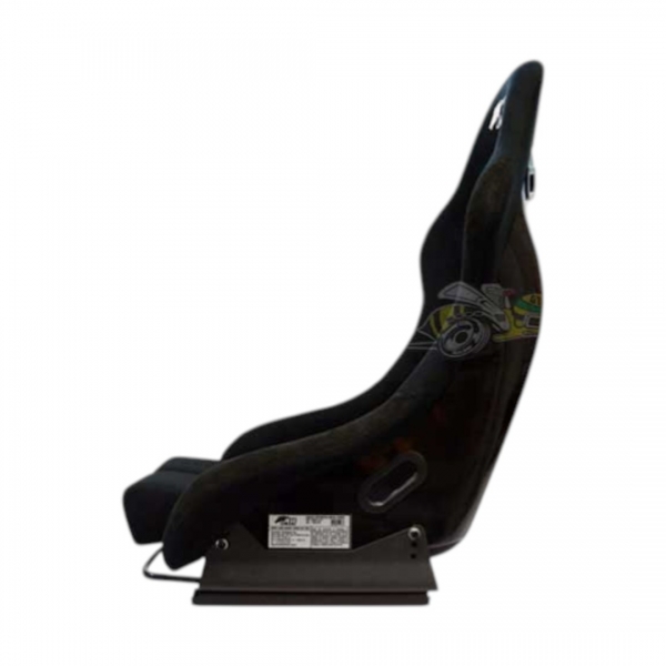 BANCO STREET MÉDIO PRETO C/ SUPORTE FIXO - METAL HORSE