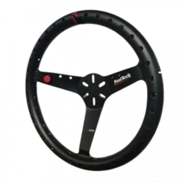 VOLANTE FUELTECH FTR-A ALIVIADO PRETO