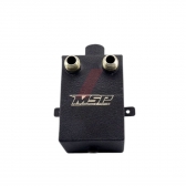 RESERVATÓRIO RESPIRO DE OLEO UNIVERSAL QUADRADO 2L INOX PRETO TEXTURIZADO - MSP