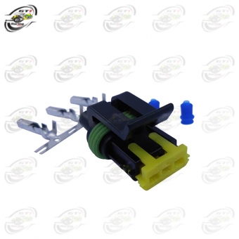 KIT CONECTOR 3 VIAS BOBINA FUELTECH CDI ETE6733 (ETE7733)