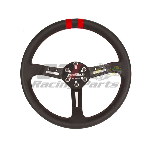 VOLANTE FUELTECH FTS-1 PRETO REVESTIDO SUEDE