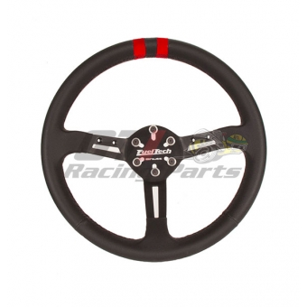 VOLANTE FUELTECH FTS-1 PRETO REVESTIDO SUEDE