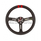 VOLANTE FUELTECH FTS-1 PRETO REVESTIDO SUEDE