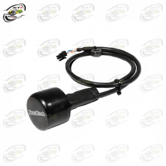 MANOPLA CAMBIO RACE COM SENSOR GEAR PRETA - FUELTECH