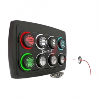 PAINEL SWITCHPANEL - 8 MINI + CHICOTE - FUELTECH