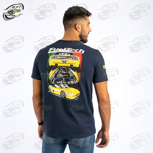 CAMISETA FUELTECH F355 TURBO AZUL - G