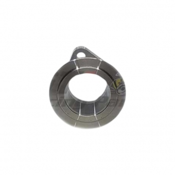 FLANGE DE FIXAÇÂO VALVULA WASTEGATE W45 PARA COLETORES 3 FUROS - AUTO BOOST