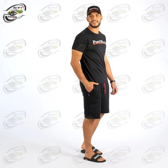 CAMISETA FUELTECH PRETA CLASICA