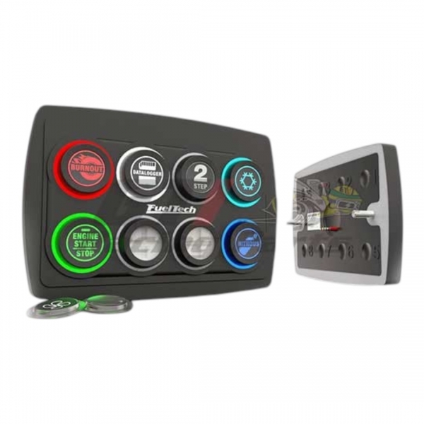 PAINEL SWITCHPANEL - 8 MINI + CHICOTE - FUELTECH
