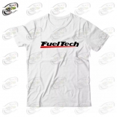 CAMISETA FUELTECH BRANCA EMBORRACHADA / XXG