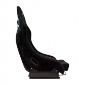 BANCO STREET MÉDIO PRETO C/ SUPORTE FIXO - METAL HORSE