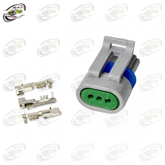KIT CONECTOR 3 VIAS SENSOR ROTAÇÂO FASE FUELTECH ETE6778