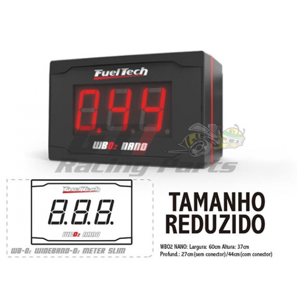 WIDEBAND O2 METER NANO + CHICOTE 2M