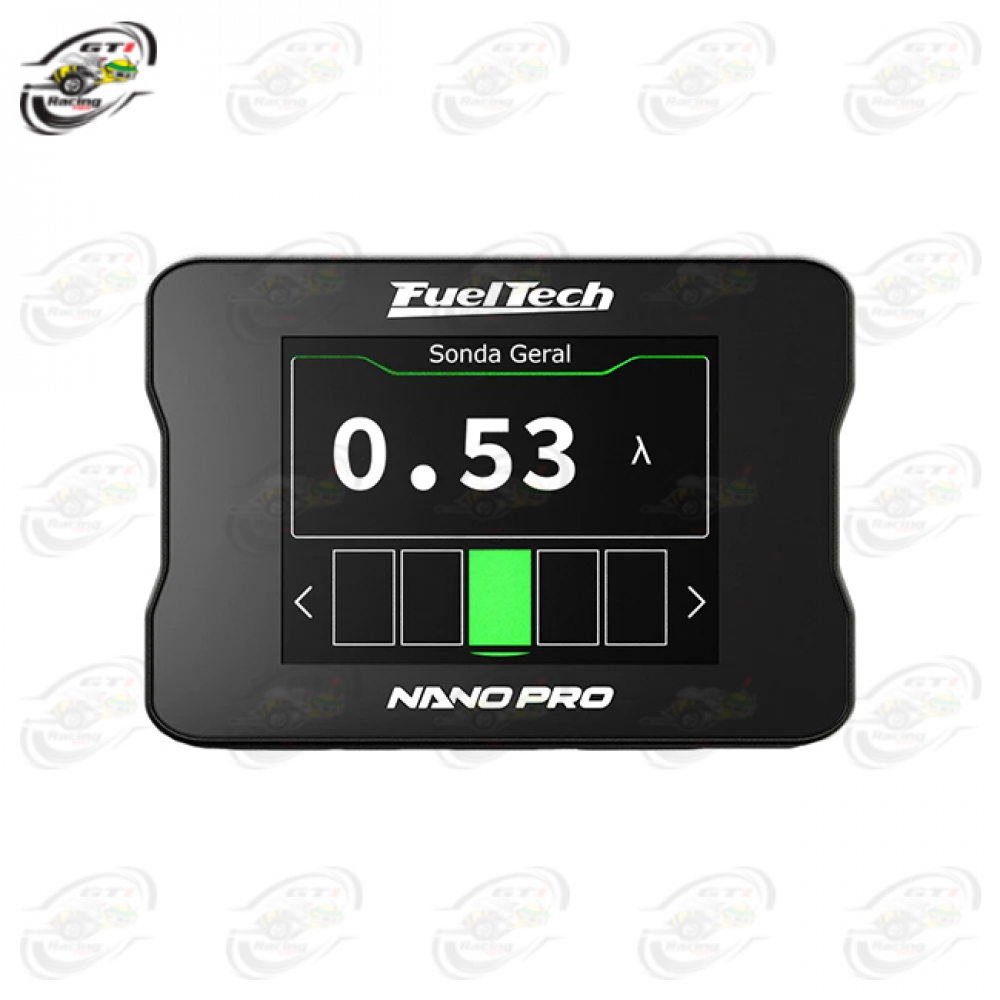 WIDEBAND O2 METER NANO PRO + CHICOTE SENSOR 4.2 2M + SONDA 4.2 BOSCH - FUELTECH
