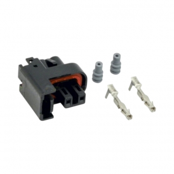 KIT CONECTOR 2 VIAS BICO INJETOR VHC CELTA/CORSA (ETE7730)