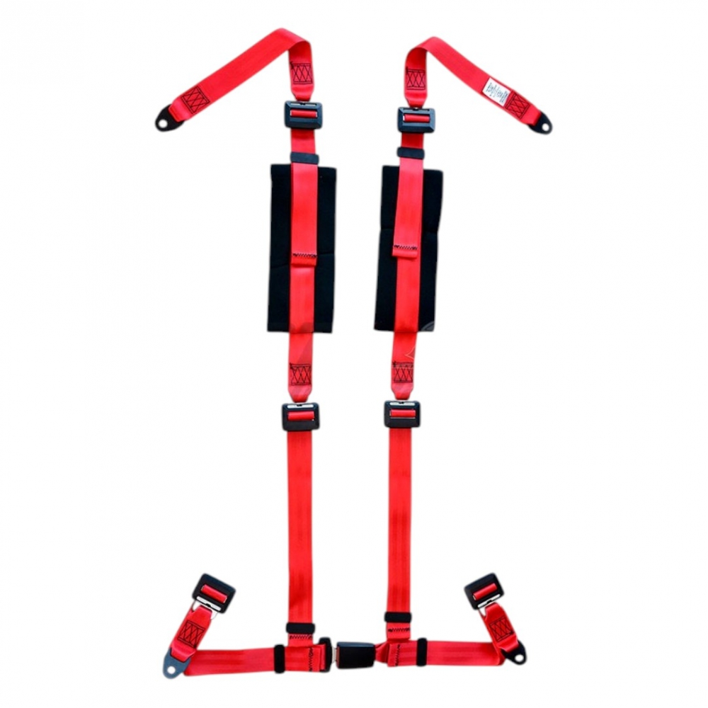 CINTO 4 PONTOS - AMICINTOS - VERMELHO