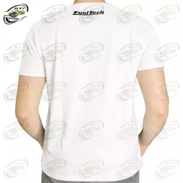 CAMISETA FUELTECH BRANCA EMBORRACHADA / XXG