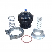 VALVULA DE PRIORIDADE BLOW OFF 45MM - AUTO BOOST - PRETO