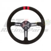VOLANTE FUELTECH FTS-1 PRETO REVESTIDO SUEDE