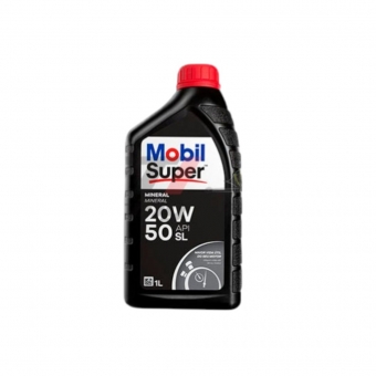 ÓLEO MOTOR 20W50 SUPER ORIGINAL MINERAL MOBIL 1L