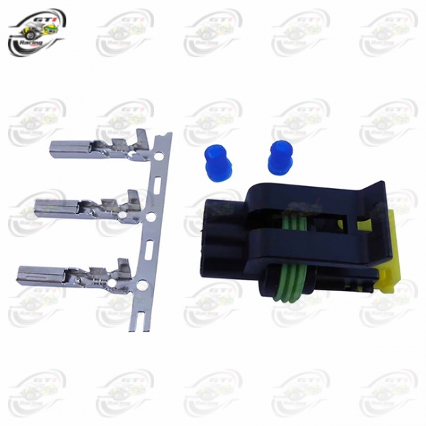 KIT CONECTOR 3 VIAS BOBINA FUELTECH CDI ETE6733 (ETE7733)