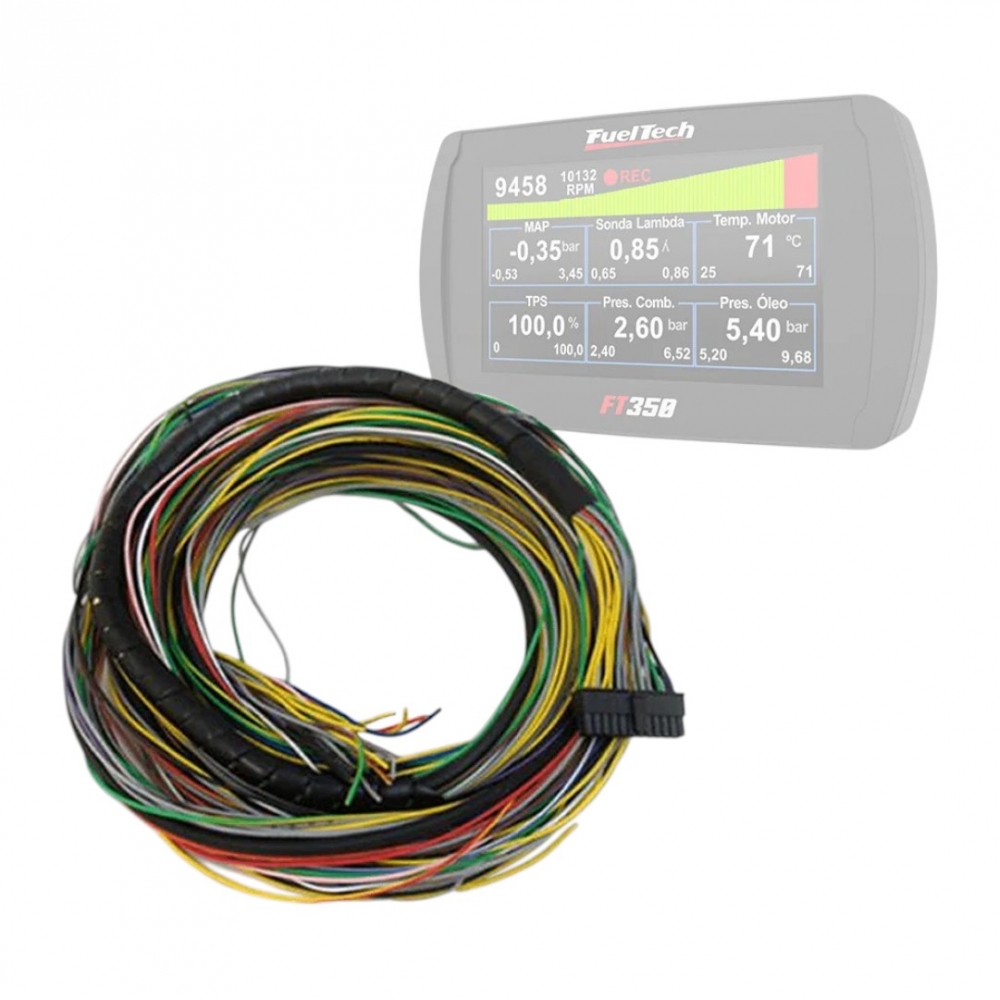 CHICOTE MAIN EXTENSÂO - (FT200, FT250, FT300, FT350 E FT400) FUELTECH MEDIDA:4M