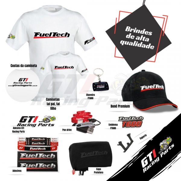 INJECAO PROGRAMAVEL FT600 SFI + CHICOTE 6M