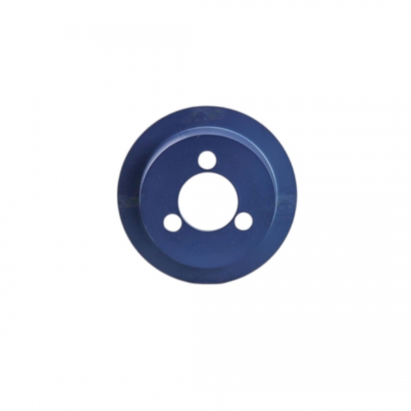 POLIA BOMBA DA AGUA VW AP 100 MM - GTI RACING - AZUL