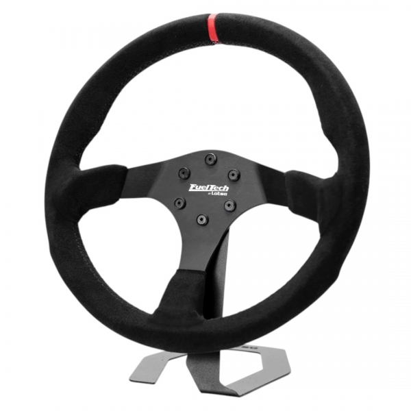 VOLANTE FT STREET CAMURÇA GRIPTECH (TARJA VERMELHA) - FUELTECH by LOTSE